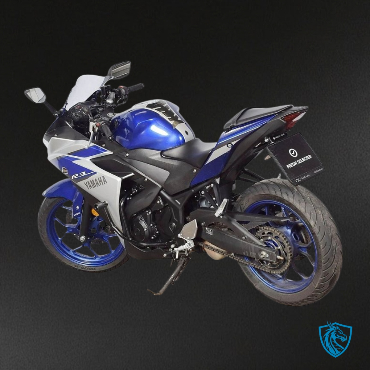 Yamaha YZF R3R25 (2015-2018) Blue & Gray - Replacement Motorcycle Fairings Kit