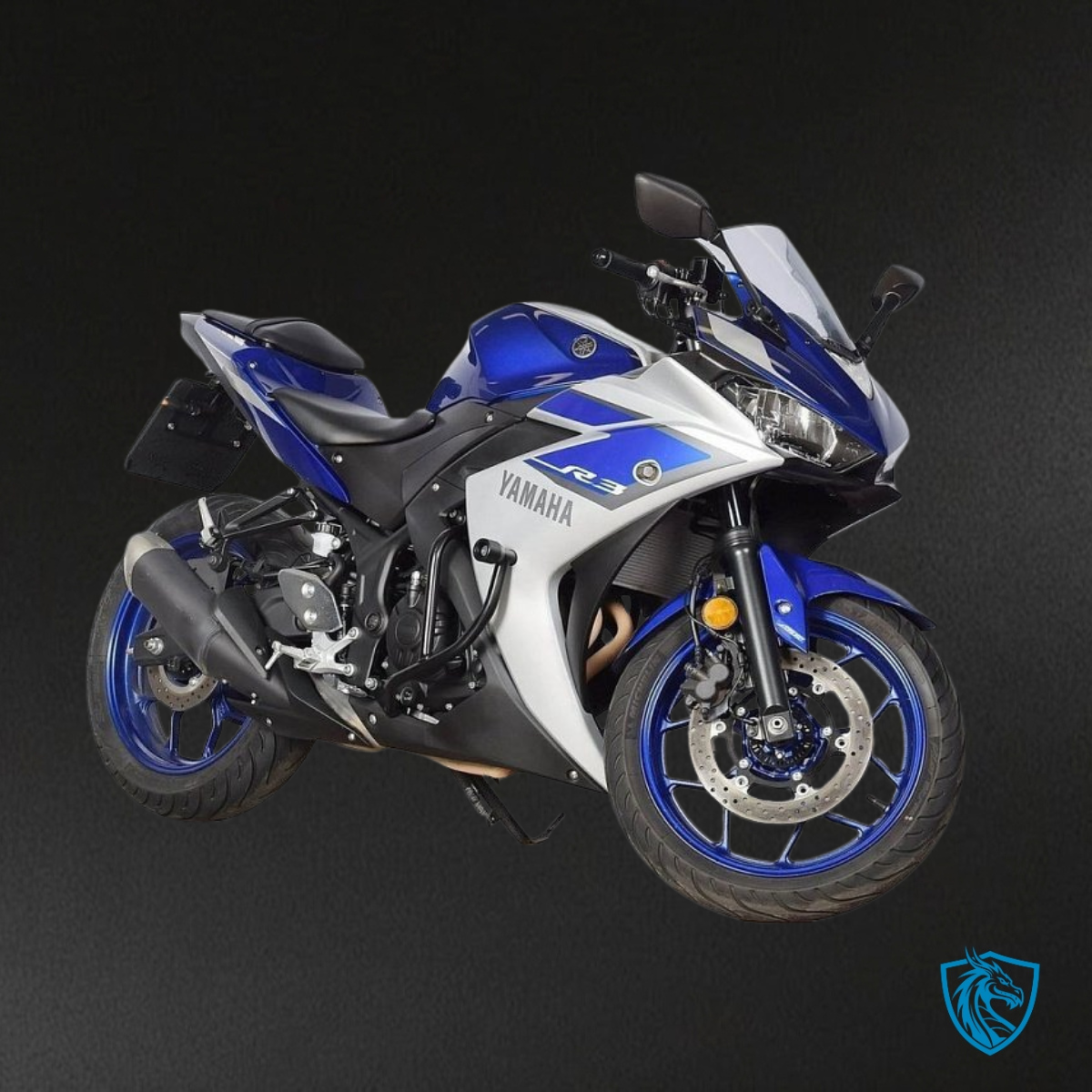 Yamaha YZF R3R25 (2015-2018) Blue & Gray - Replacement Motorcycle Fairings Kit