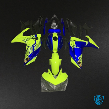 Yamaha YZF R3R25 (2015-2018) Gloss Neon Yellow & Blue - Replacement Motorcycle Fairings Kit