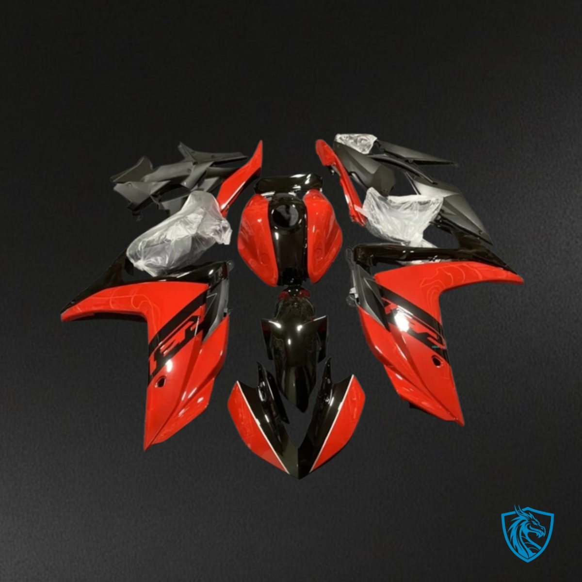 Yamaha YZF R3R25 (2015-2018) Gloss Red & Black - Replacement Motorcycle Fairings Kit