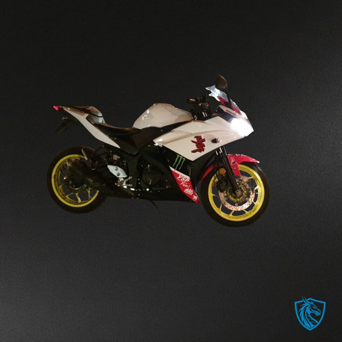 Yamaha YZF R3R25 (2015-2018) Red, White & Black Fairings Kit - Aftermarket ABS Bodywork