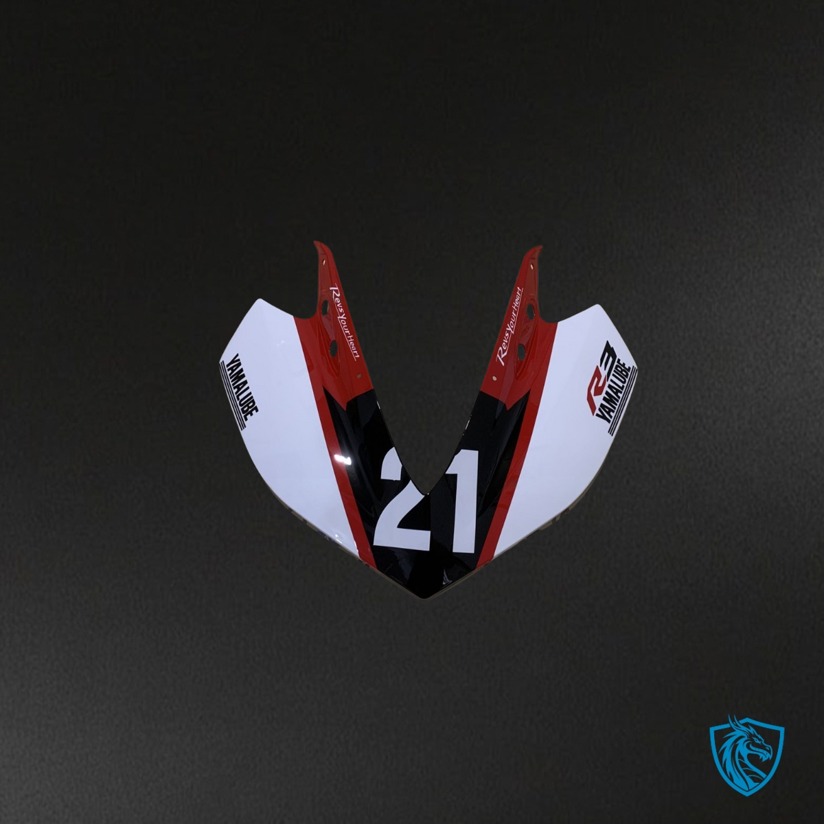 Yamaha YZF R3R25 (2015-2018) Red, White & Black Fairings Kit - Aftermarket ABS Bodywork