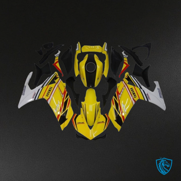 Yamaha YZF R3R25 (2015-2018) Yellow, White Black & Red Fairings Kit - Aftermarket ABS Bodywork