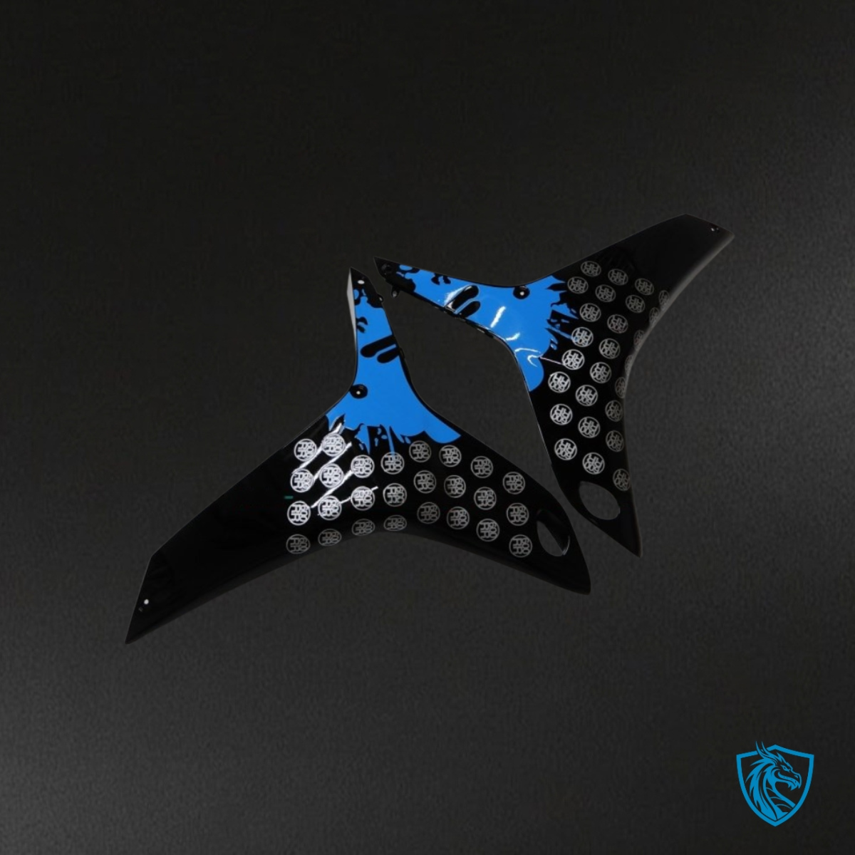 Yamaha YZF R3R25 (2015-2018) Gloss White, Blue & Black - Custom ABS Fairing Kit