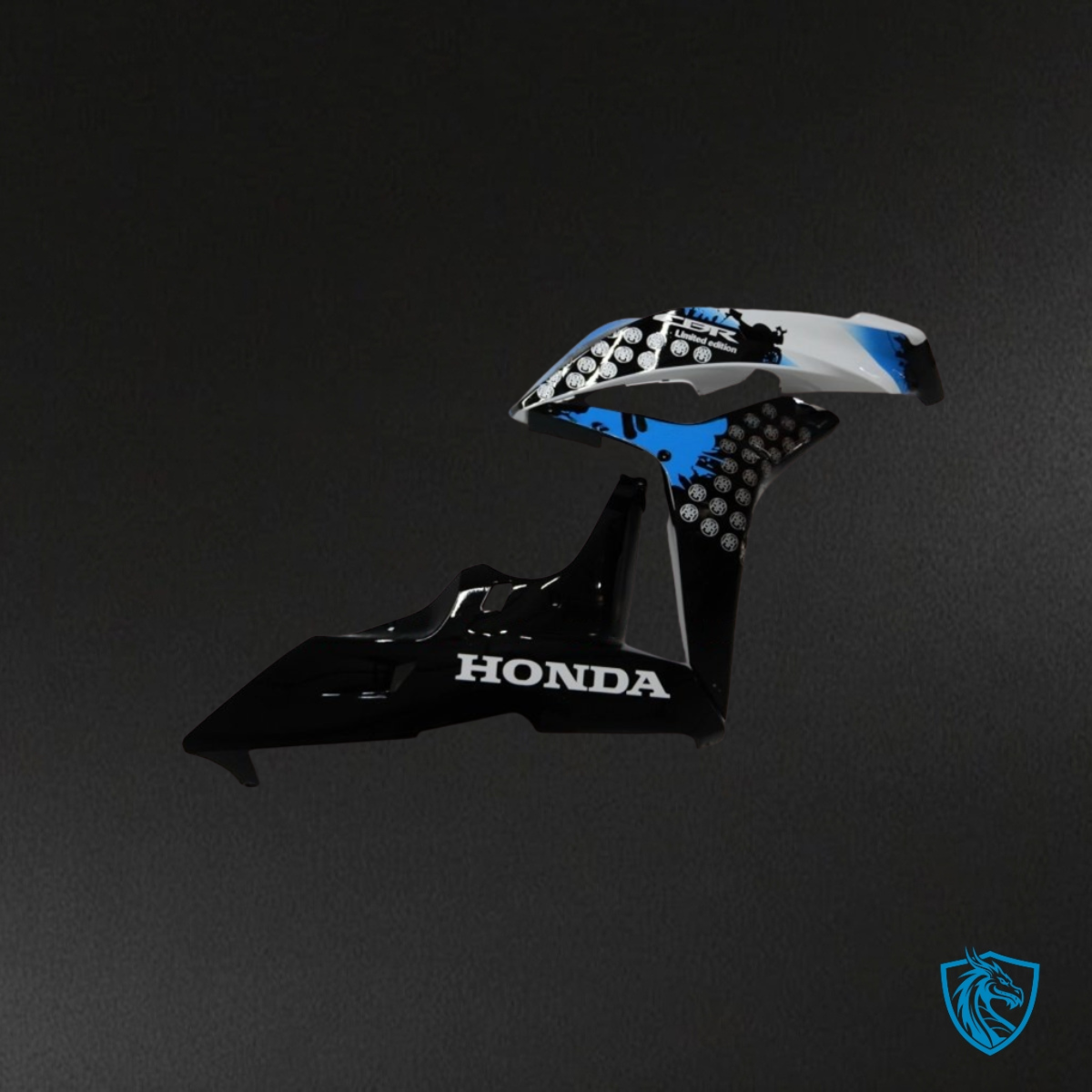 Yamaha YZF R3R25 (2015-2018) Gloss White, Blue & Black - Custom ABS Fairing Kit
