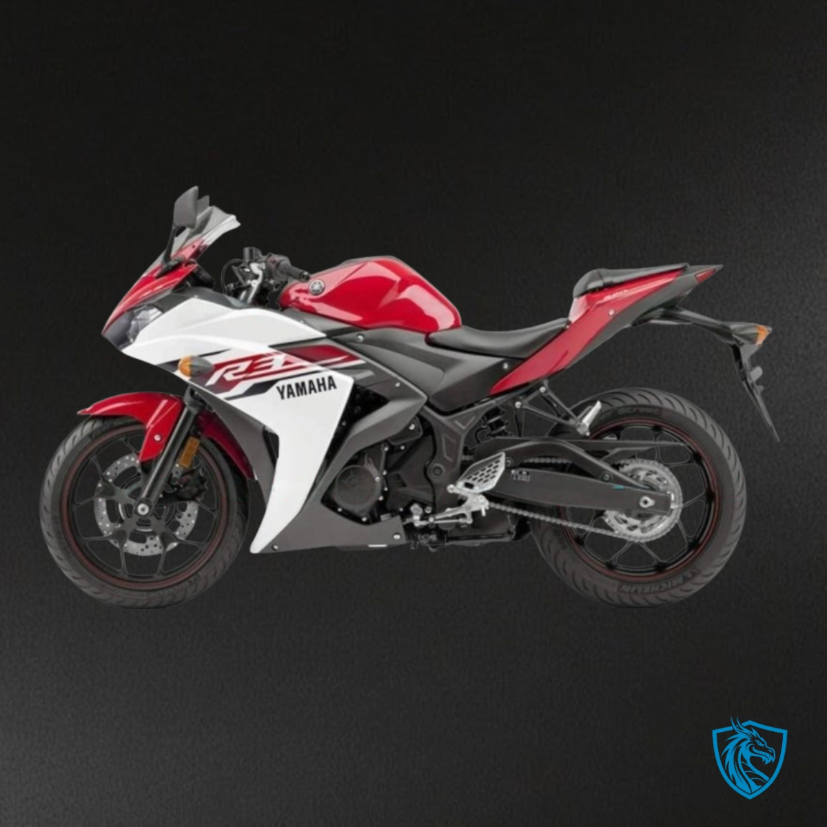 Yamaha YZF R3R25 (2015-2018) Gloss White, Red & Black - Replacement Motorcycle Fairings Kit