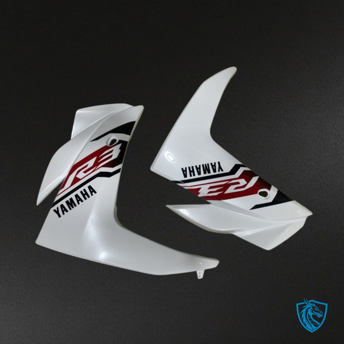 Yamaha YZF R3R25 (2015-2018) Gloss White, Red & Black - Replacement Motorcycle Fairings Kit