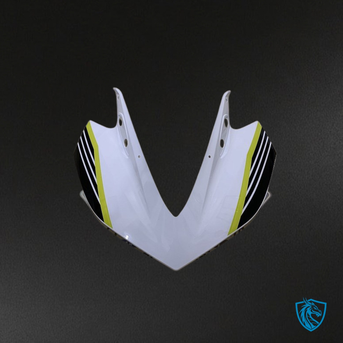 Yamaha YZF R3R25 (2015-2018) White & Black Fairings Kit - Aftermarket ABS Bodywork