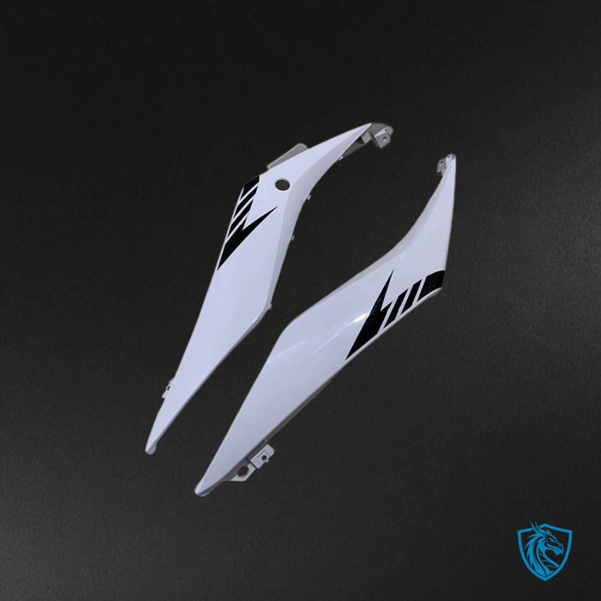 Yamaha YZF R3R25 (2015-2018) White & Black Fairings Kit - Aftermarket ABS Bodywork