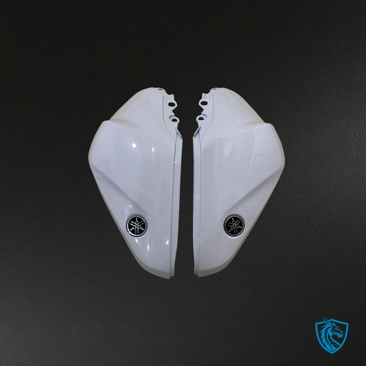 Yamaha YZF R3R25 (2015-2018) White & Black Fairings Kit - Aftermarket ABS Bodywork