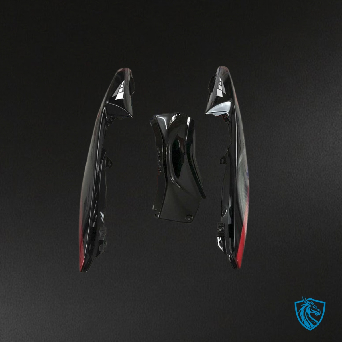 Yamaha YZF R3R25 (2015-2018) Black & Red Fairings Kit - Aftermarket ABS Bodywork