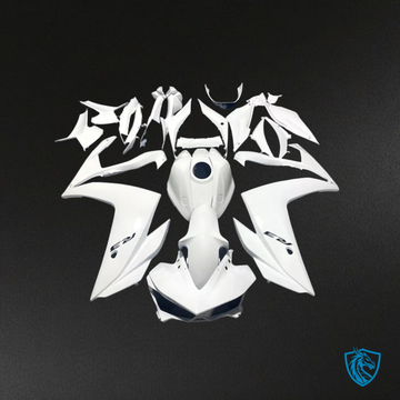 Yamaha YZF R3R25 (2015-2018) White - Custom ABS Fairing Kit