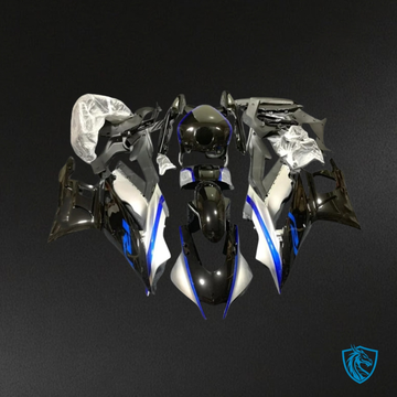 Yamaha YZF R3R25 (2019-2020) Glossy Black & Blue - Replacement Motorcycle Fairings Kit