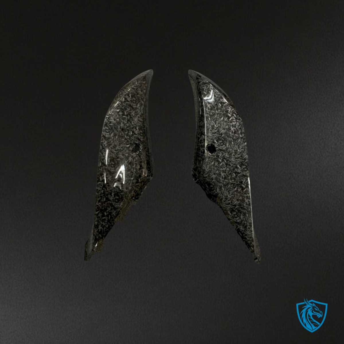 Yamaha YZF R3R25 (2019-2020) Black Carbon Fabric - Custom ABS Fairing Kit