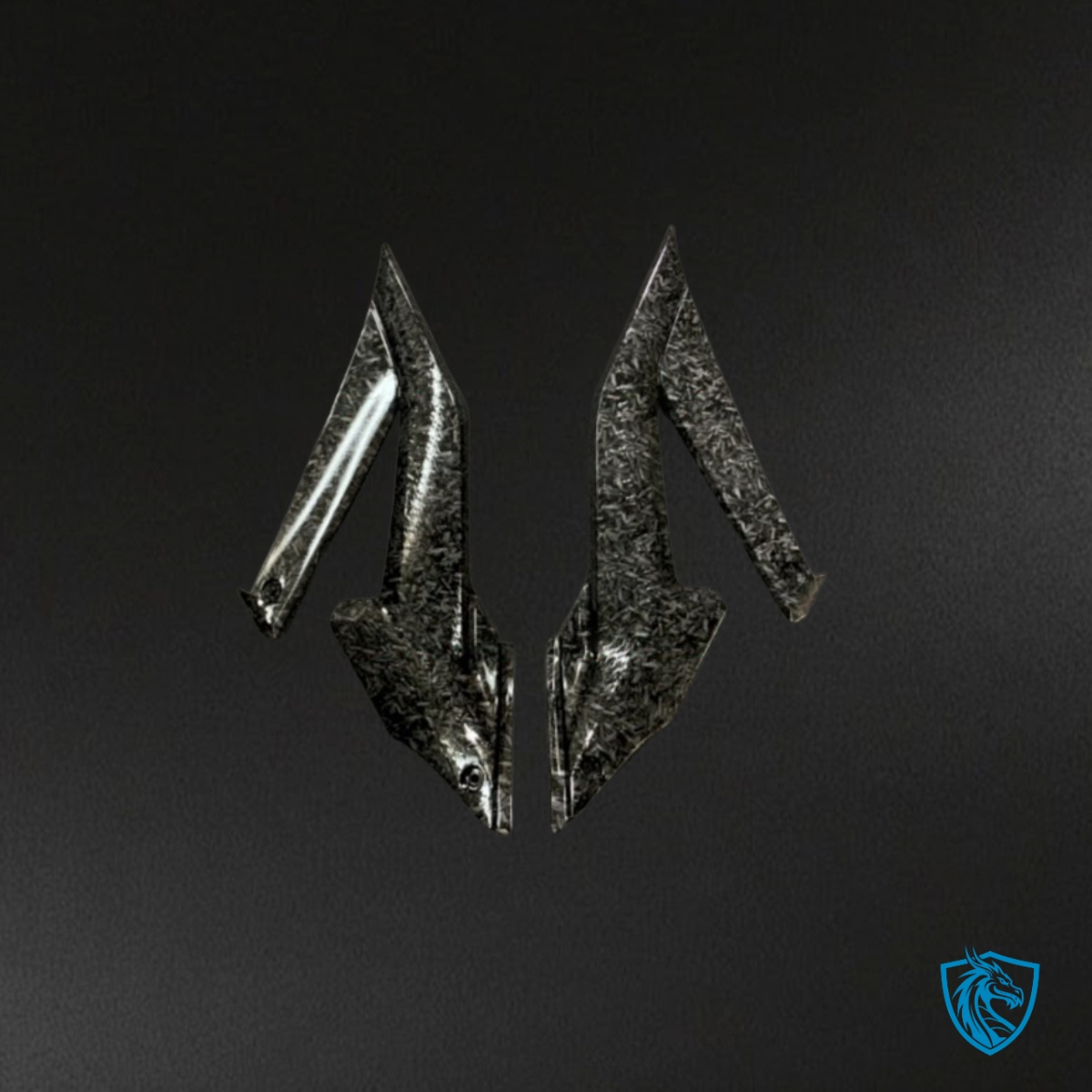 Yamaha YZF R3R25 (2019-2020) Black Carbon Fabric - Custom ABS Fairing Kit