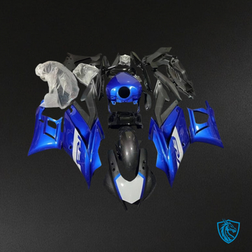 Yamaha YZF R3R25 (2019-2020) Blue, White & Black Fairings Kit - Aftermarket ABS Bodywork