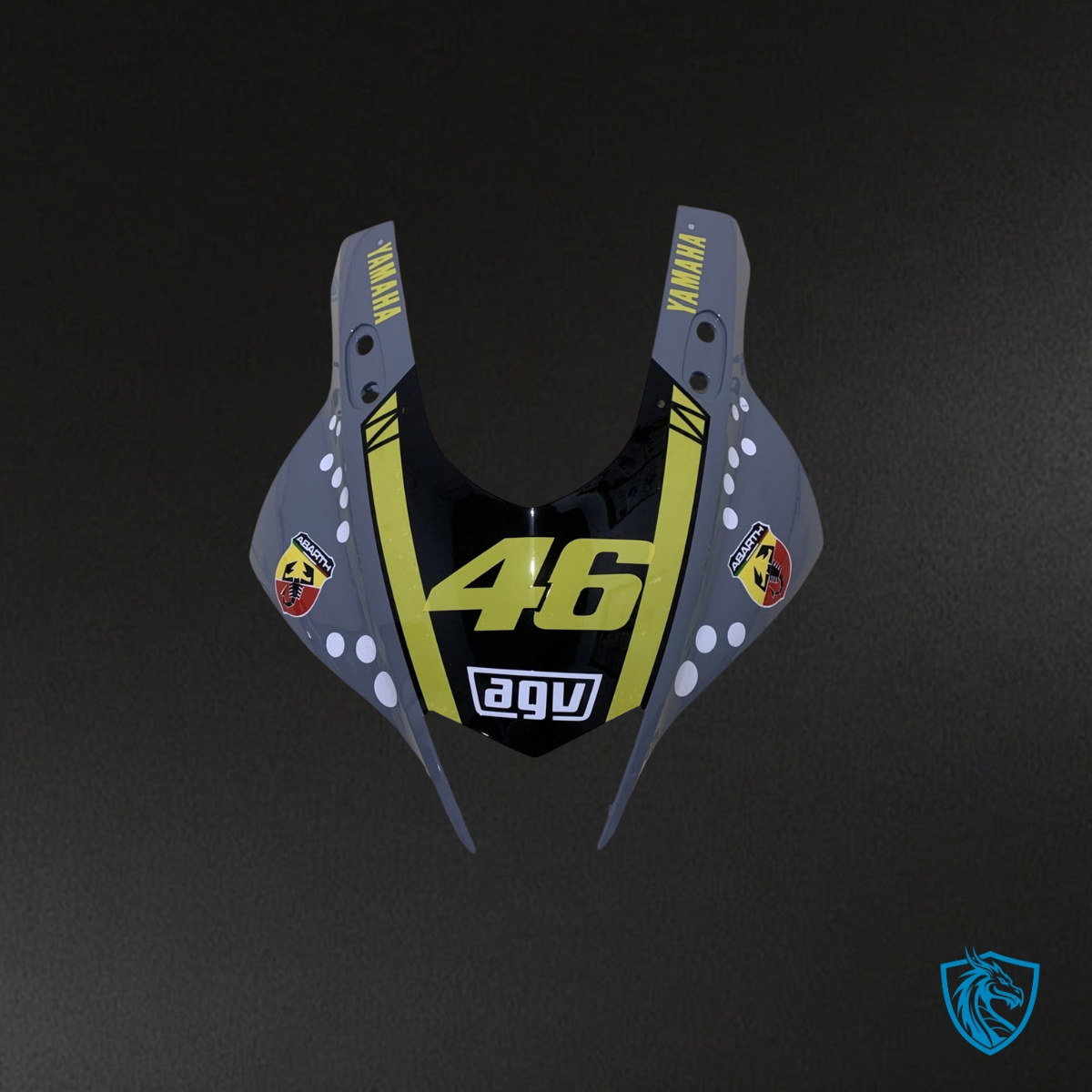 Yamaha YZF R3R25 (2019-2020) Gray, Black & Yellow Shark - Replacement Motorcycle Fairings Kit