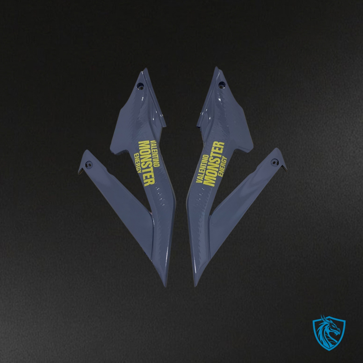 Yamaha YZF R3R25 (2019-2020) Gray, Black & Yellow Shark - Replacement Motorcycle Fairings Kit