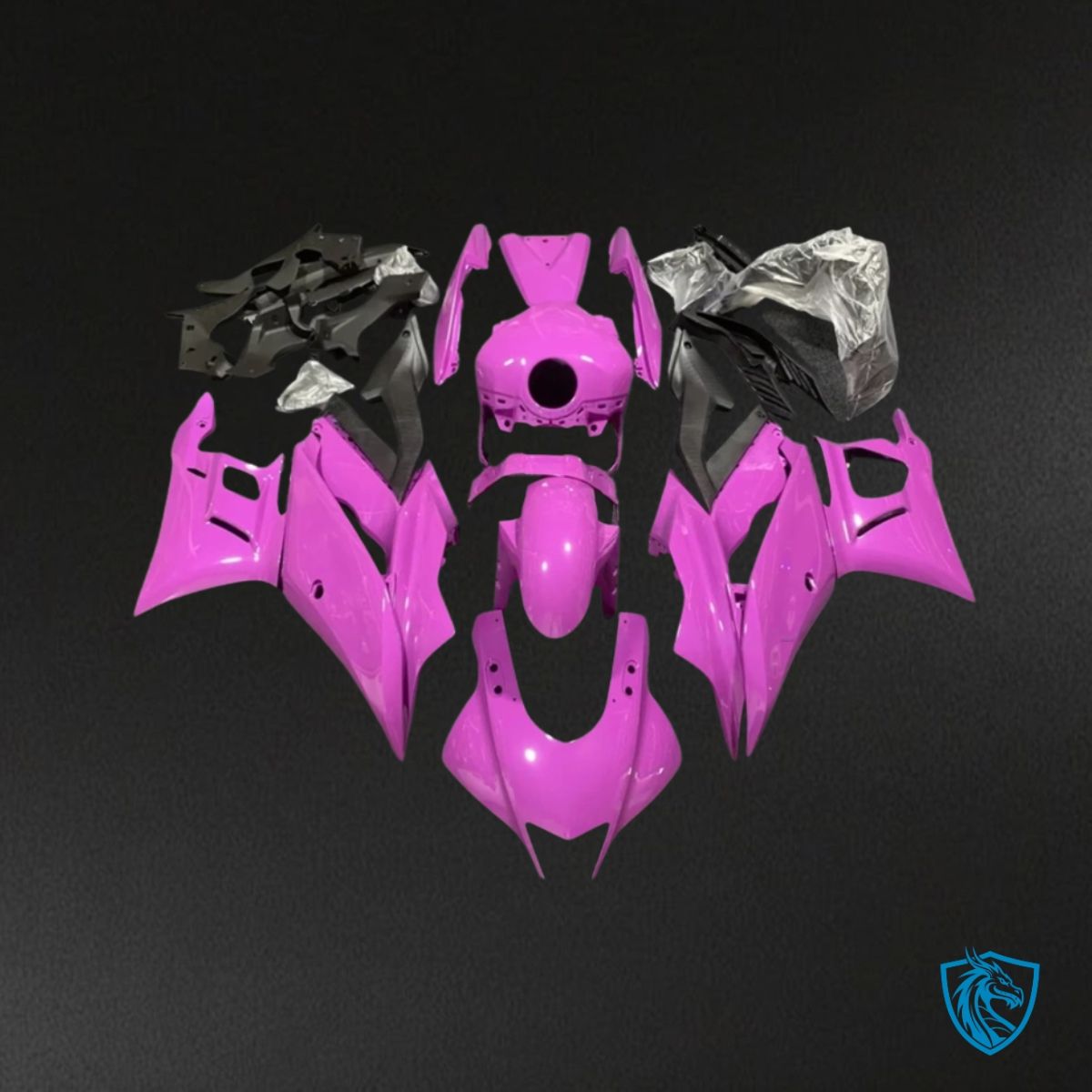 Yamaha YZF R3R25 (2019-2020) Pink & Black - Replacement Motorcycle Fairings Kit
