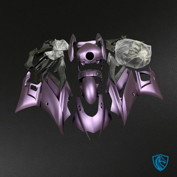 Yamaha YZF R3R25 (2019-2020) Purple & Black Fairings Kit - Aftermarket ABS Bodywork