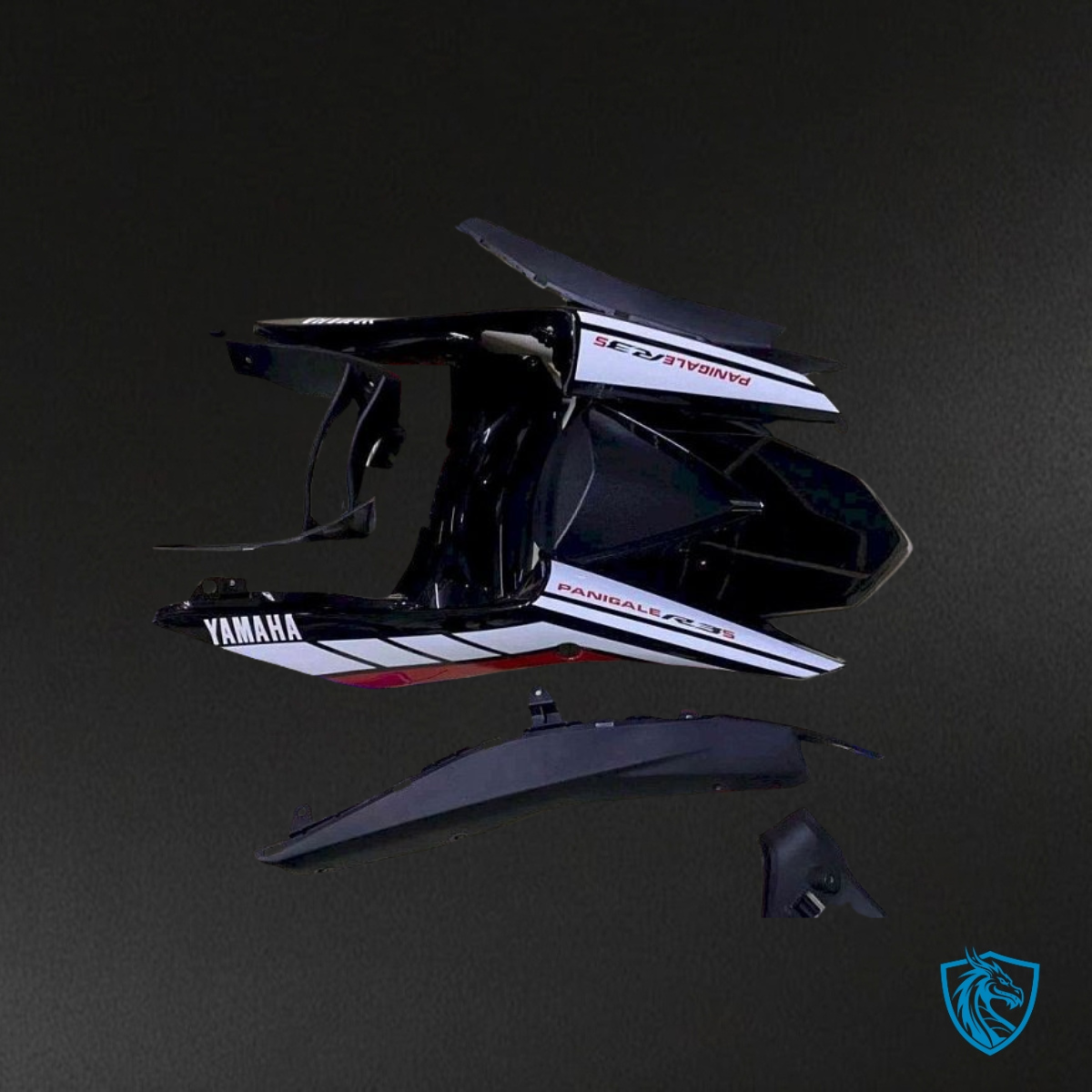 Yamaha YZF R3R25 (2019-2020) Black, Red & White Fairings Kit - Aftermarket ABS Bodywork