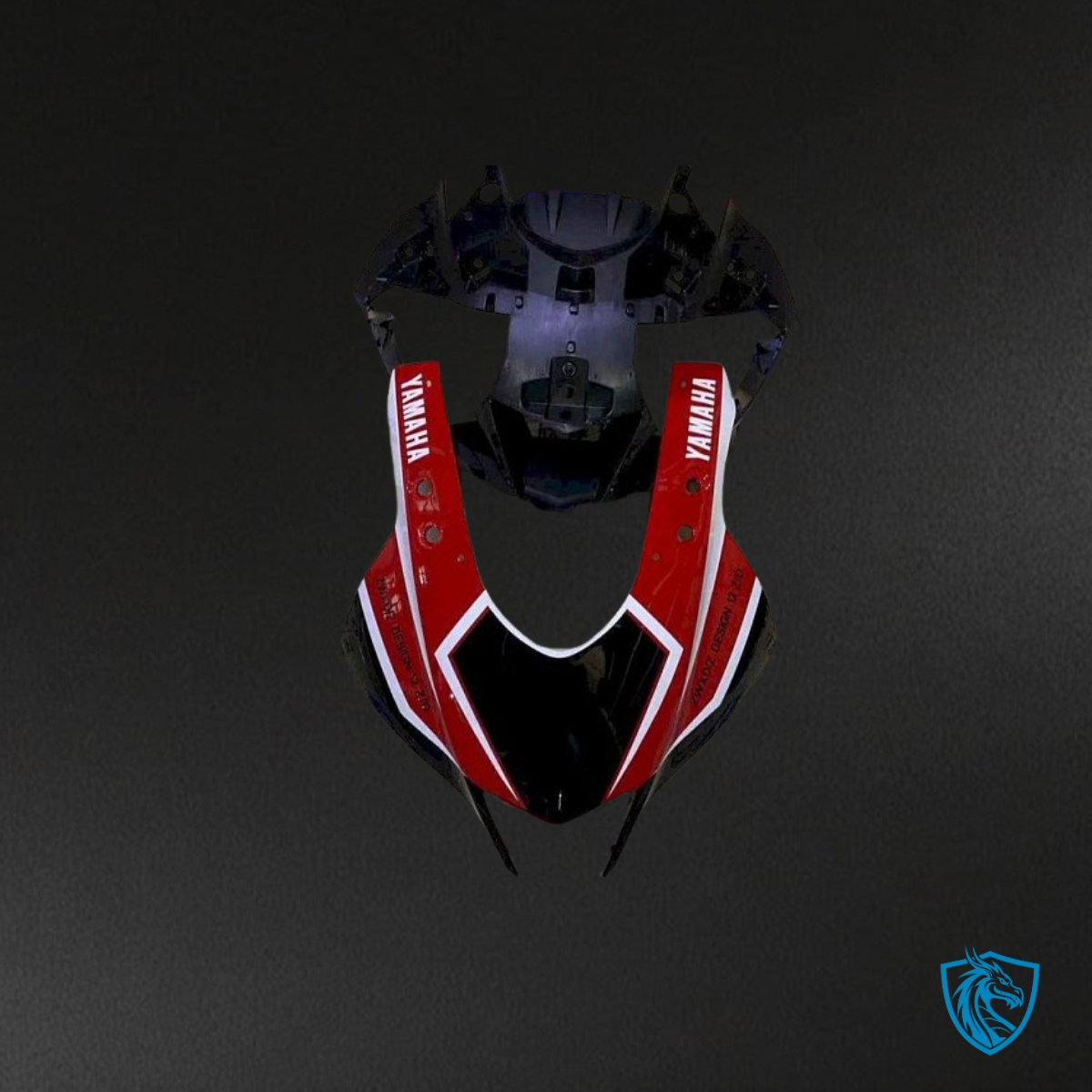 Yamaha YZF R3R25 (2019-2020) Black, Red & White Fairings Kit - Aftermarket ABS Bodywork