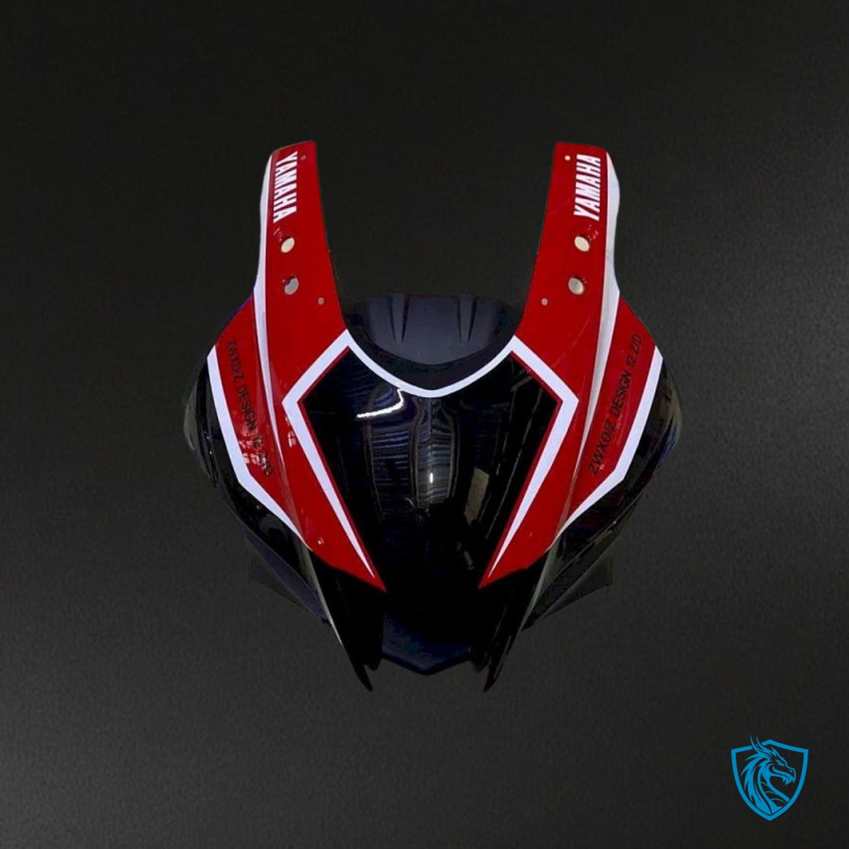 Yamaha YZF R3R25 (2019-2020) Black, Red & White Fairings Kit - Aftermarket ABS Bodywork