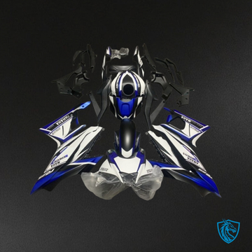 Yamaha YZF R3R25 (2019-2020) White, Black & Blue ABS Bodywork - Fairings Kit
