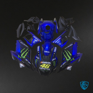 Yamaha YZF R3R25 (2019-2020) Blue & Black ABS Bodywork - Fairings Kit