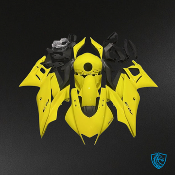Yamaha YZF R3R25 (2019-2020) Glossy Yellow & Black - Replacement Motorcycle Fairings Kit