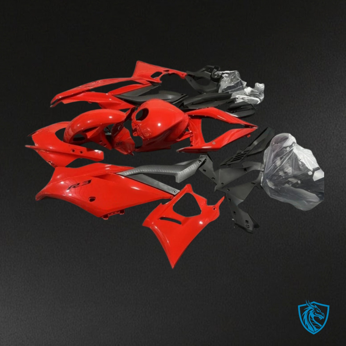 Yamaha YZF R3R25 (2019-2020) Red Fairings Kit - Aftermarket ABS Bodywork