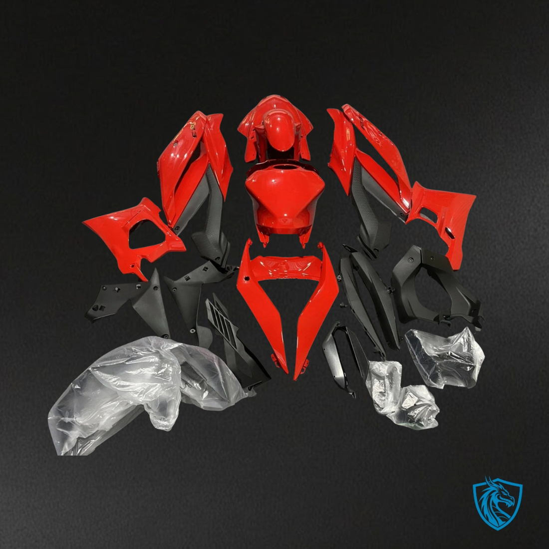 Yamaha YZF R3R25 (2019-2020) Red Fairings Kit - Aftermarket ABS Bodywork