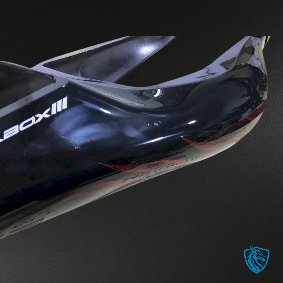 Yamaha YZF R6 (1999-2002) Black & Red Flame - Custom ABS Fairing Kit