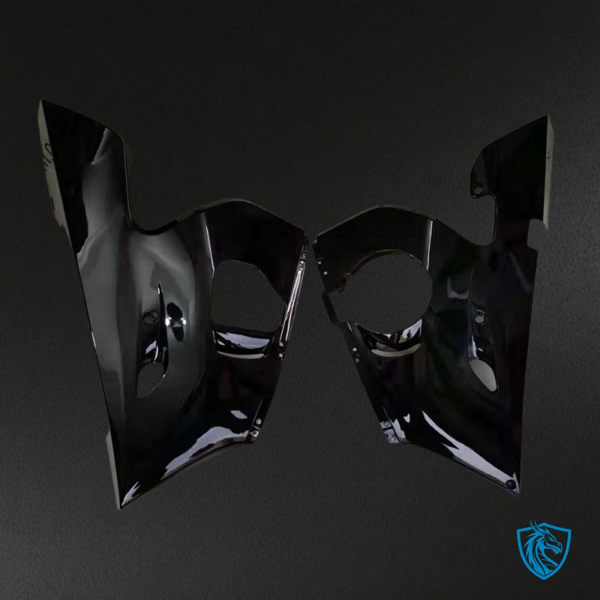 Yamaha YZF R6 (1999-2002) Blue, Black & White Fairings Kit | ABS Bodywork