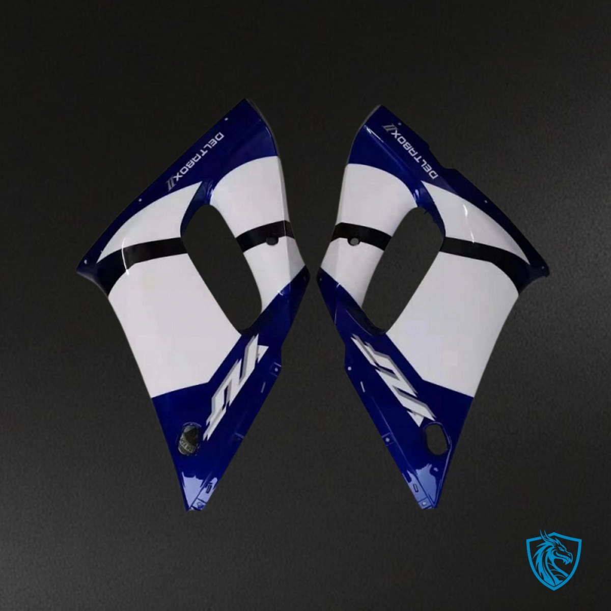 Yamaha YZF R6 (1999-2002) Blue, Black & White Fairings Kit | ABS Bodywork