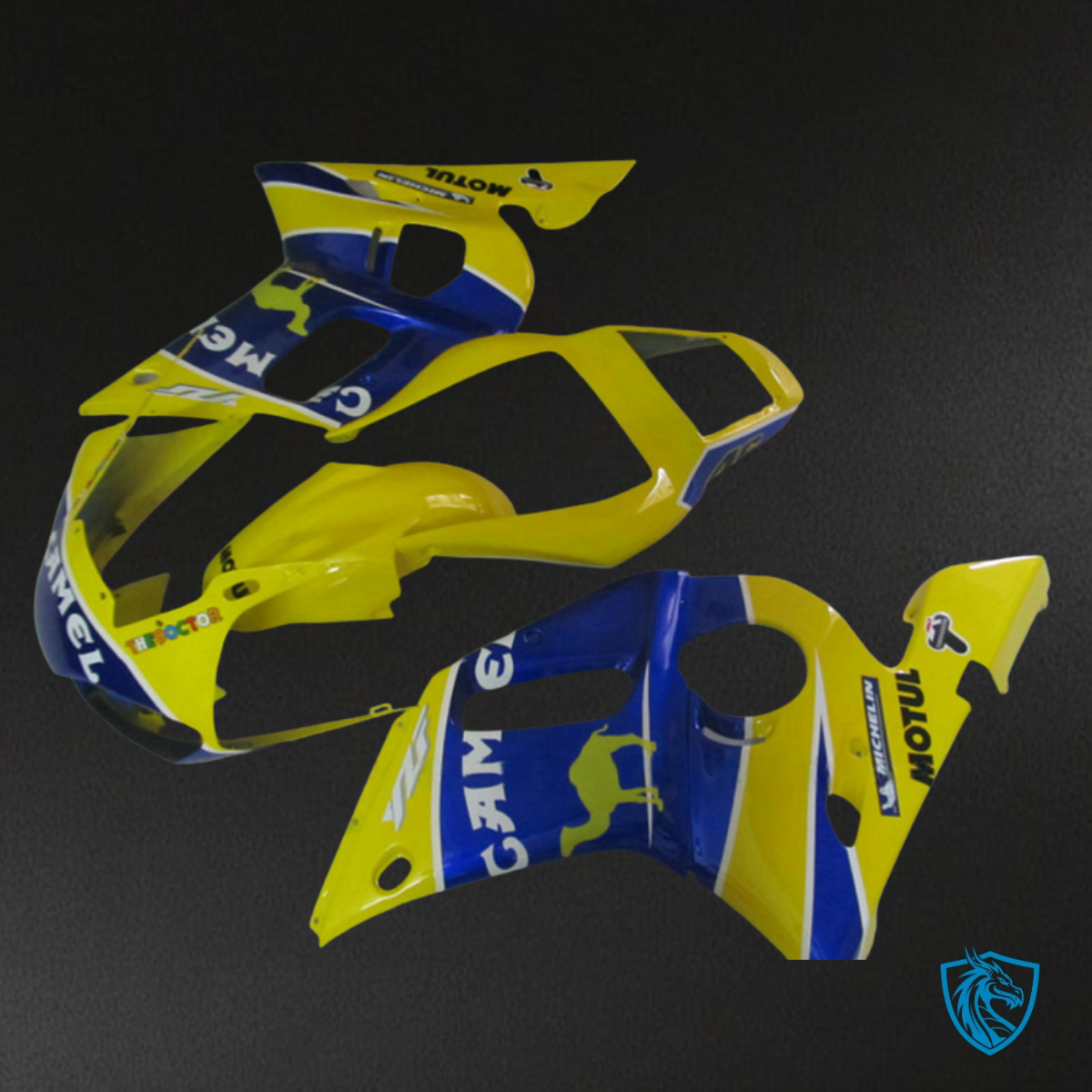 Yamaha YZF R6 (1999-2002) Blue & Yellow Fairing Kit | ABS Bodywork