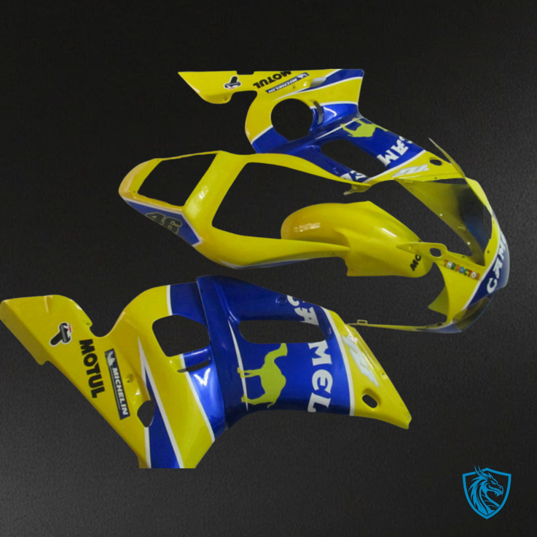 Yamaha YZF R6 (1999-2002) Blue & Yellow Fairing Kit | ABS Bodywork