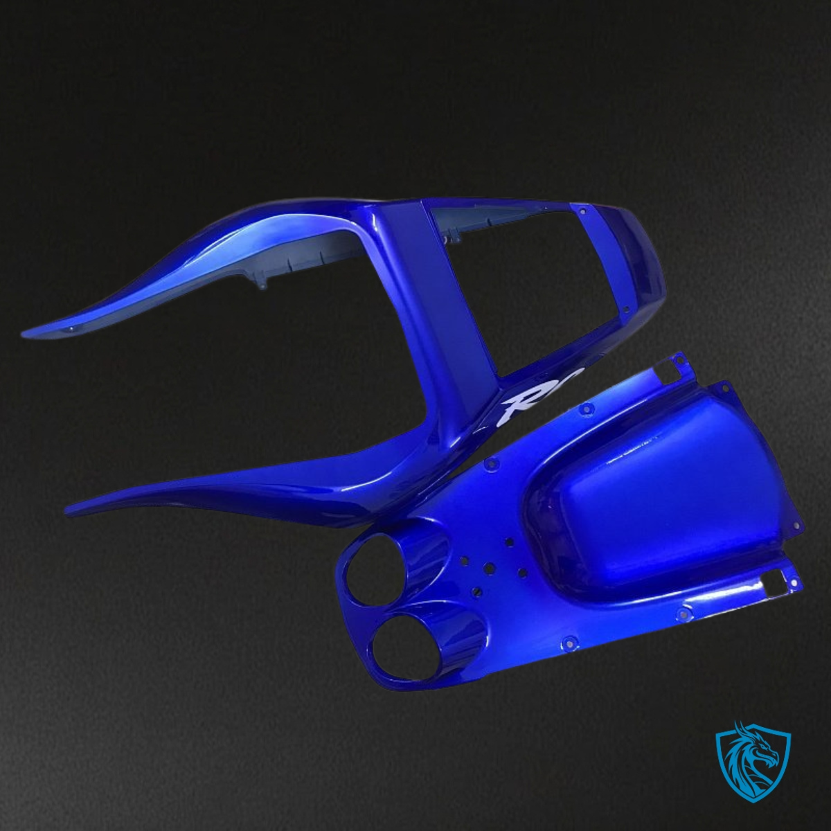 Yamaha YZF R6 (1999-2002) Blue, White & Black - MERGEment Motorcycle Fairings Kit