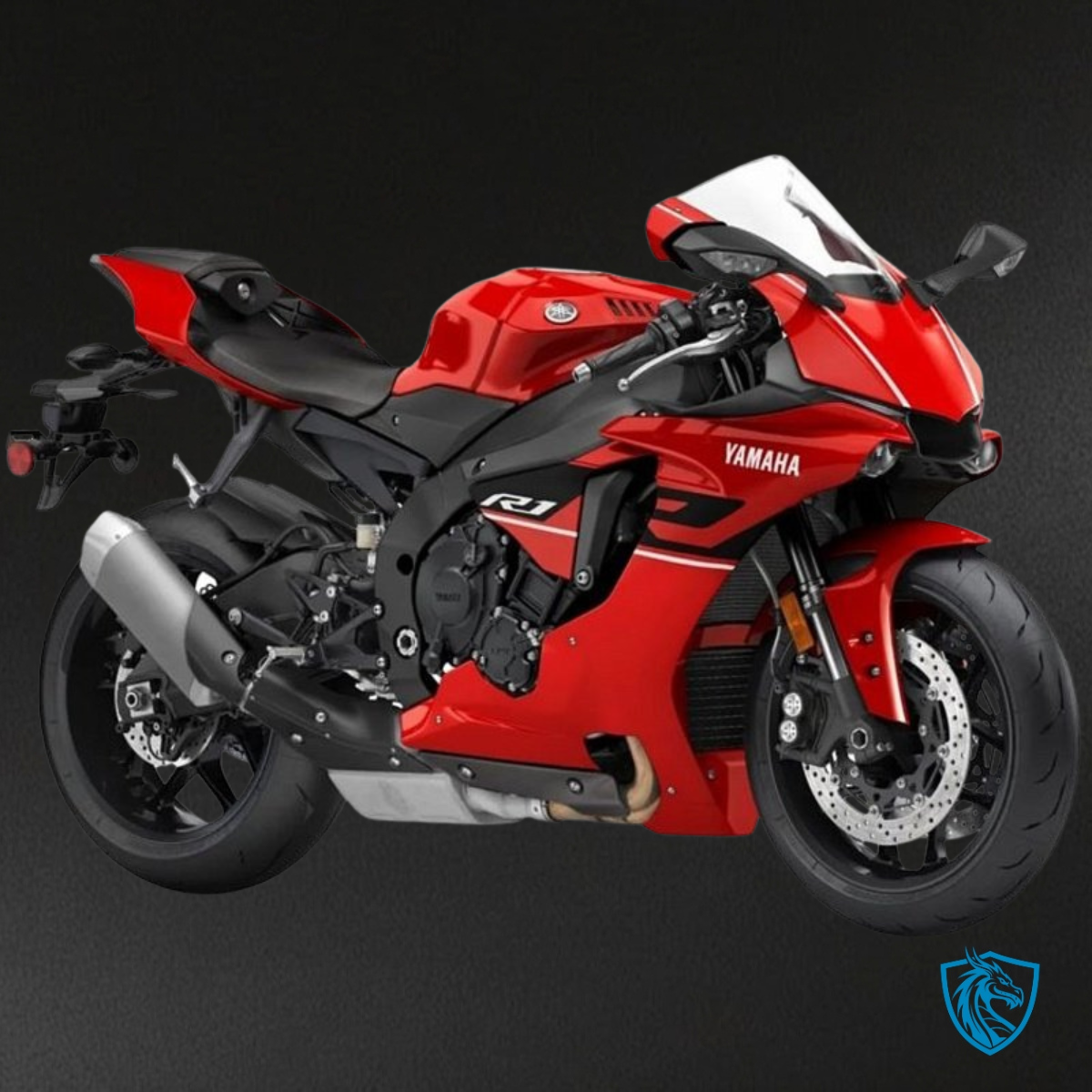 Yamaha YZF R6 (1999-2002) Red & Black - Custom ABS Fairing Kit