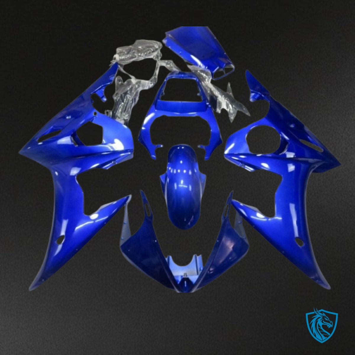 Yamaha YZF R6 (2003-2004) Blue - Custom ABS Fairing Kit