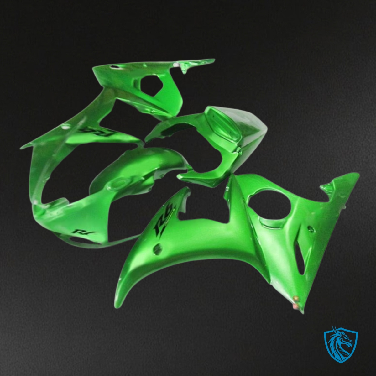 Yamaha YZF R6 (2003-2004) Light Green Fairing Kit - Aftermarket ABS Bodywork