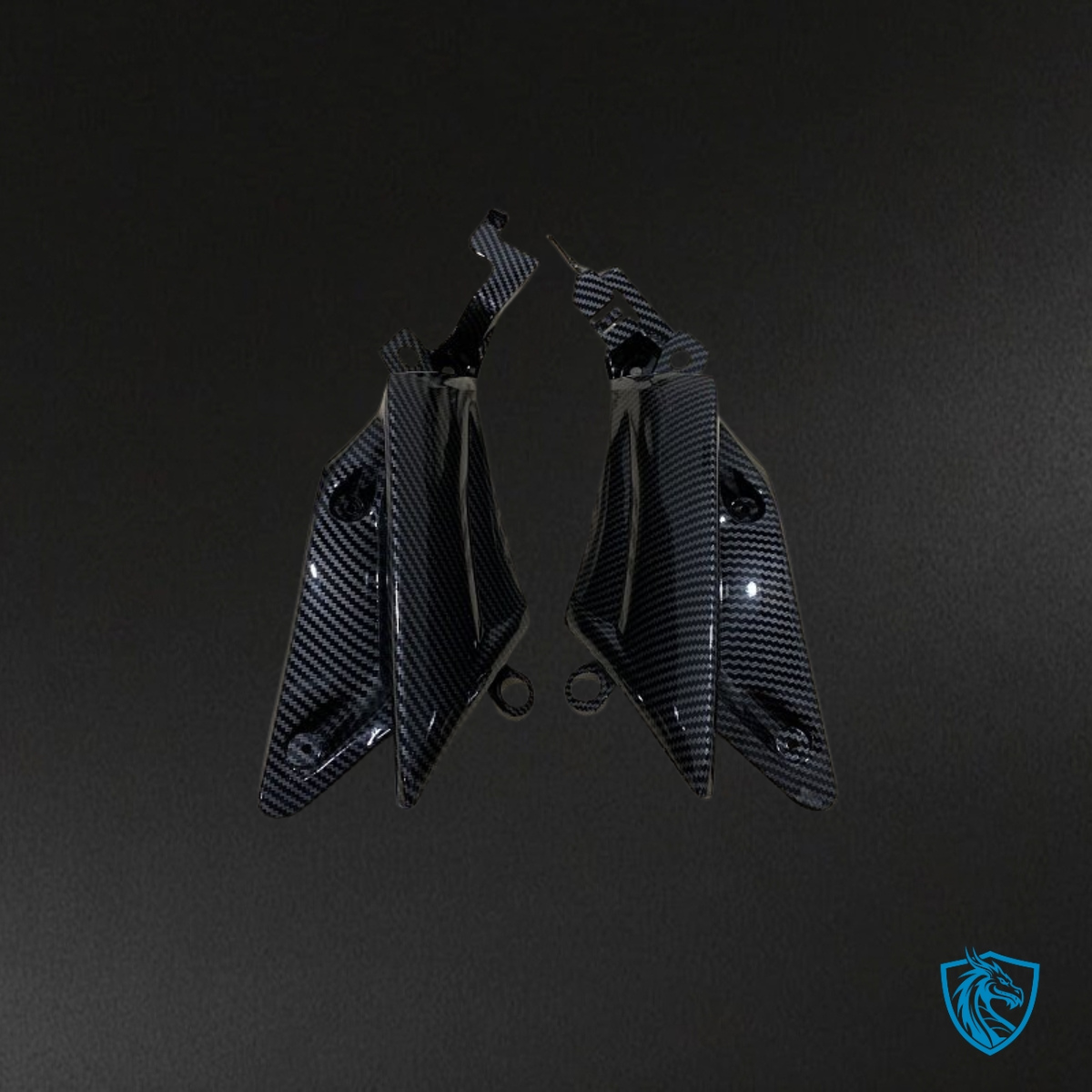 Yamaha YZF R6 (2003-2004) Black Carbon Fiber - MERGEment Motorcycle Fairings Kit
