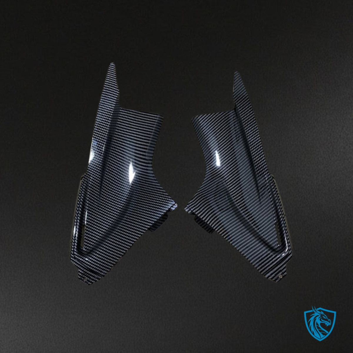 Yamaha YZF R6 (2003-2004) Black Carbon Fiber - MERGEment Motorcycle Fairings Kit