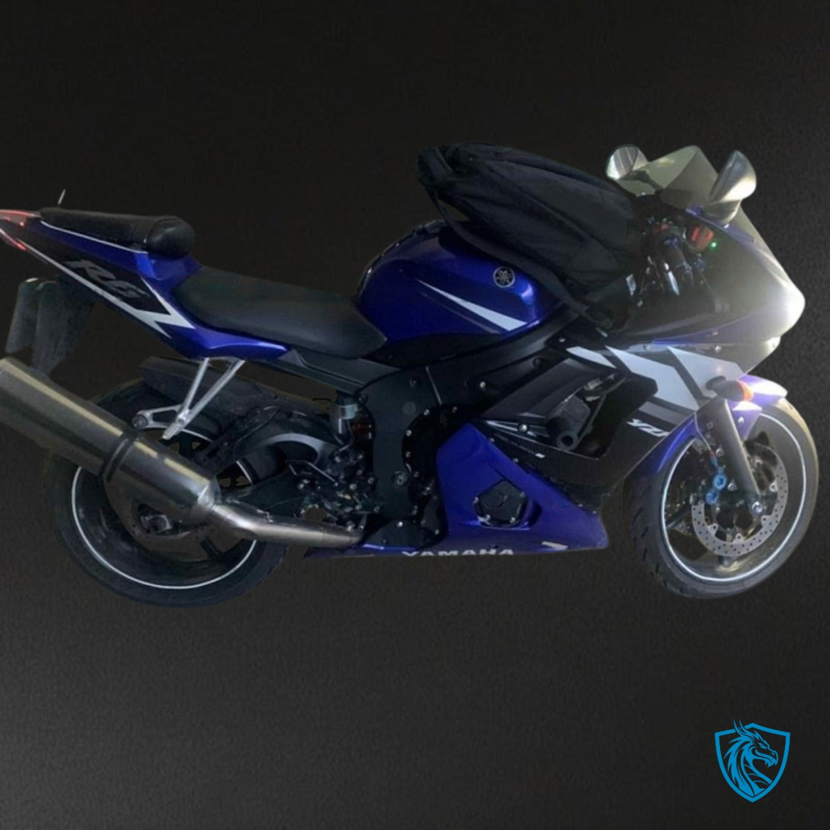 Yamaha YZF R6 (2003-2004) Blue & Black Fairing Kit - Aftermarket ABS Bodywork