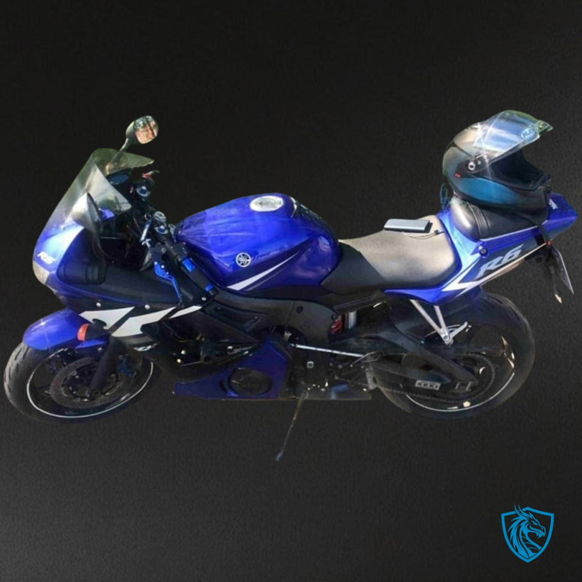 Yamaha YZF R6 (2003-2004) Blue & Black Fairing Kit - Aftermarket ABS Bodywork