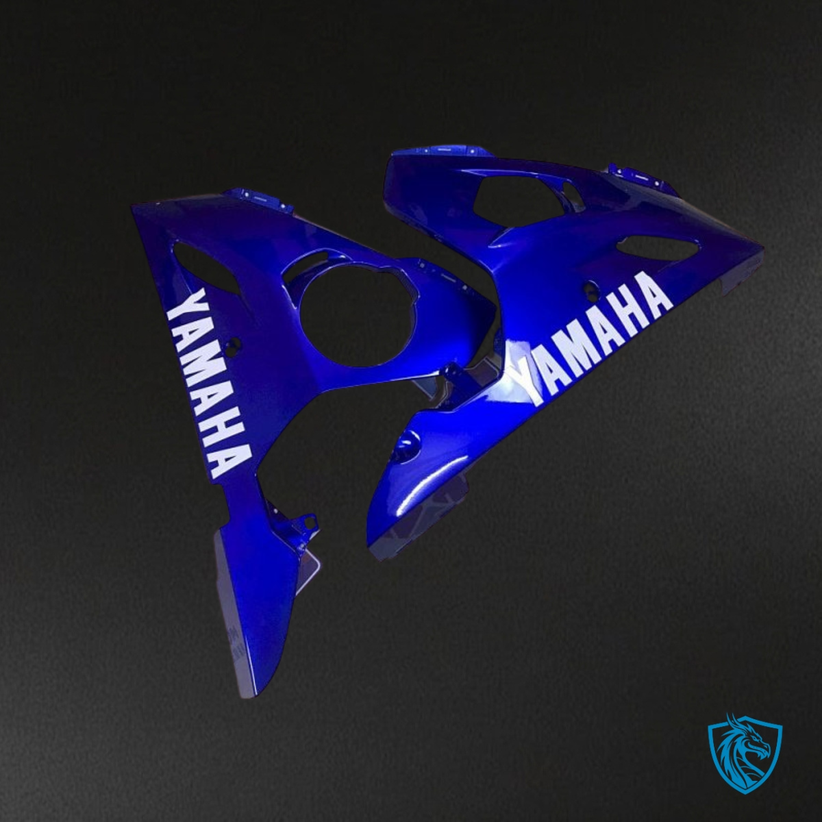 Yamaha YZF R6 (2003-2004) Blue & Black Fairing Kit - Aftermarket ABS Bodywork
