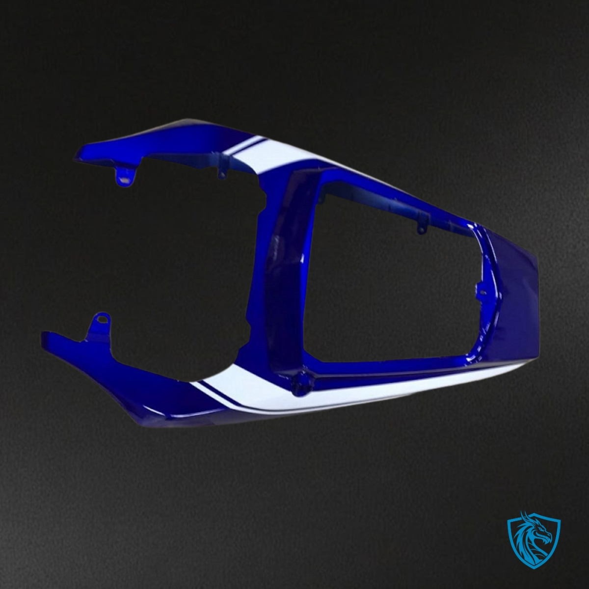 Yamaha YZF R6 (2003-2004) Gloss Blue & White - Custom ABS Fairing Kit