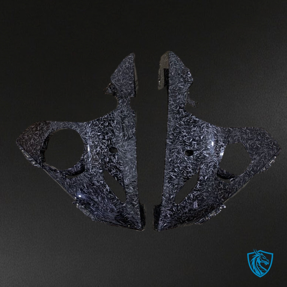 Yamaha YZF R6 (2003-2004) Black Carbon Fiber Fairing Kit - Aftermarket ABS Bodywork