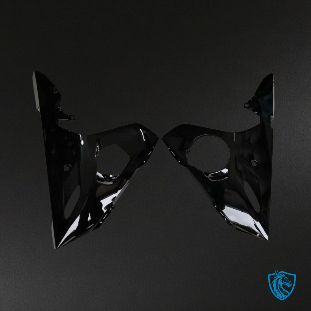 Yamaha YZF R6 (2003-2004) Matte Gloss Black Fairings Kit | ABS Bodywork