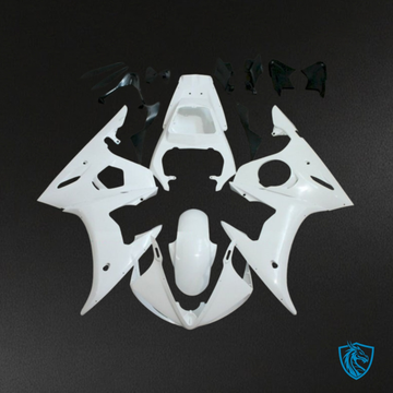Yamaha YZF R6 (2003-2004) Gloss White - Custom ABS Fairing Kit